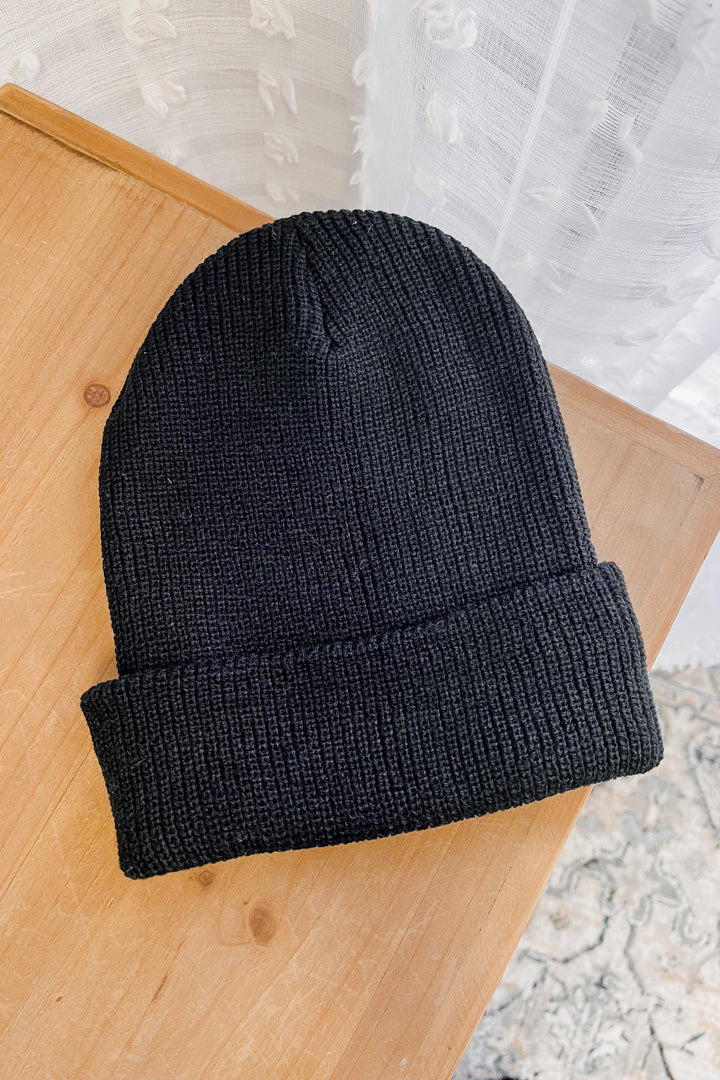 Rib Knit Beanie