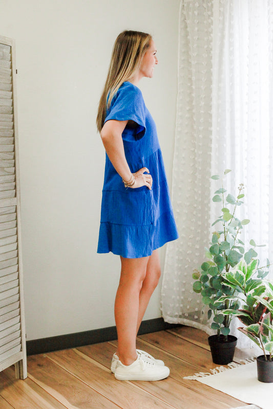 Tiered Flare Dress