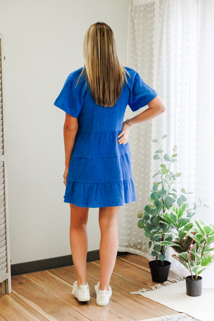Tiered Flare Dress
