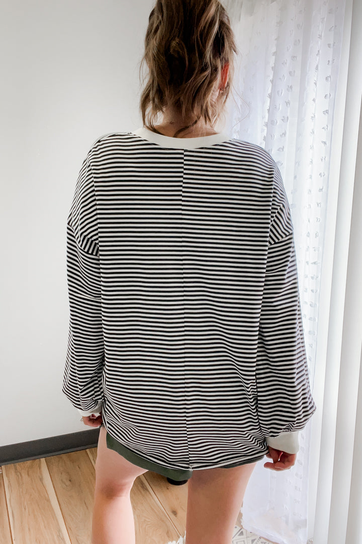 Striped Crewneck