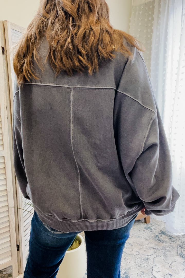 Mineral Washed Sweatshirt