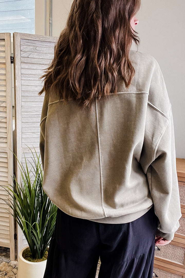 Mineral Washed Sweatshirt