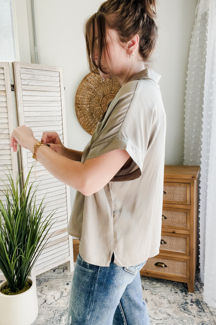 Short Sleeve Blouse