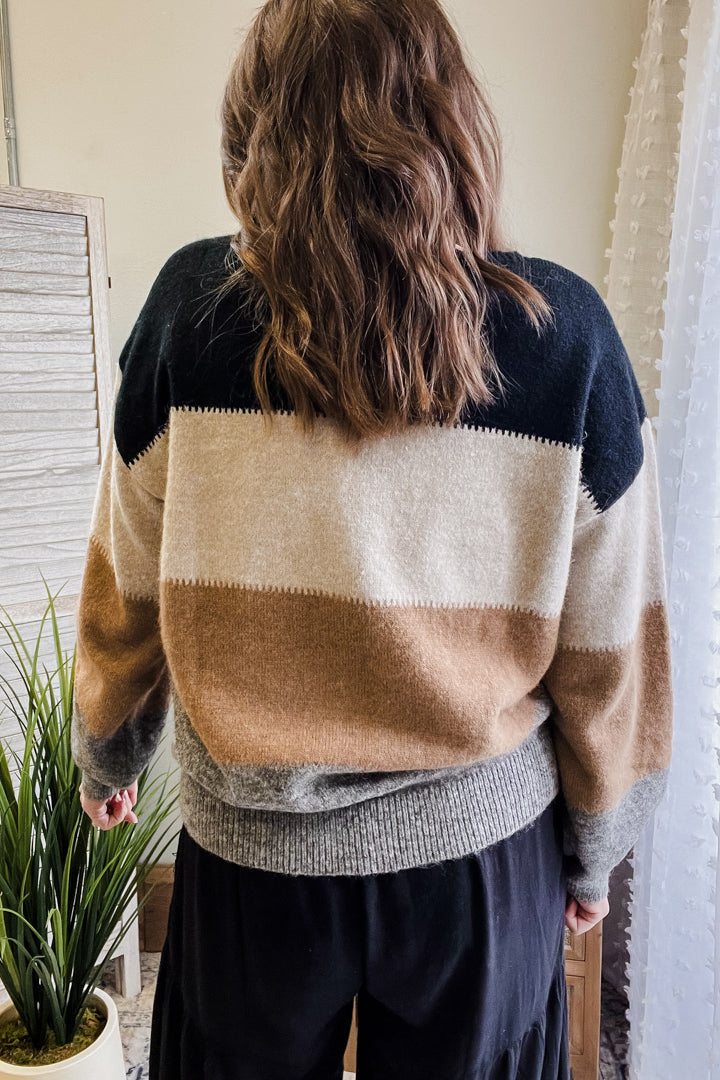 Colorblock Sweater