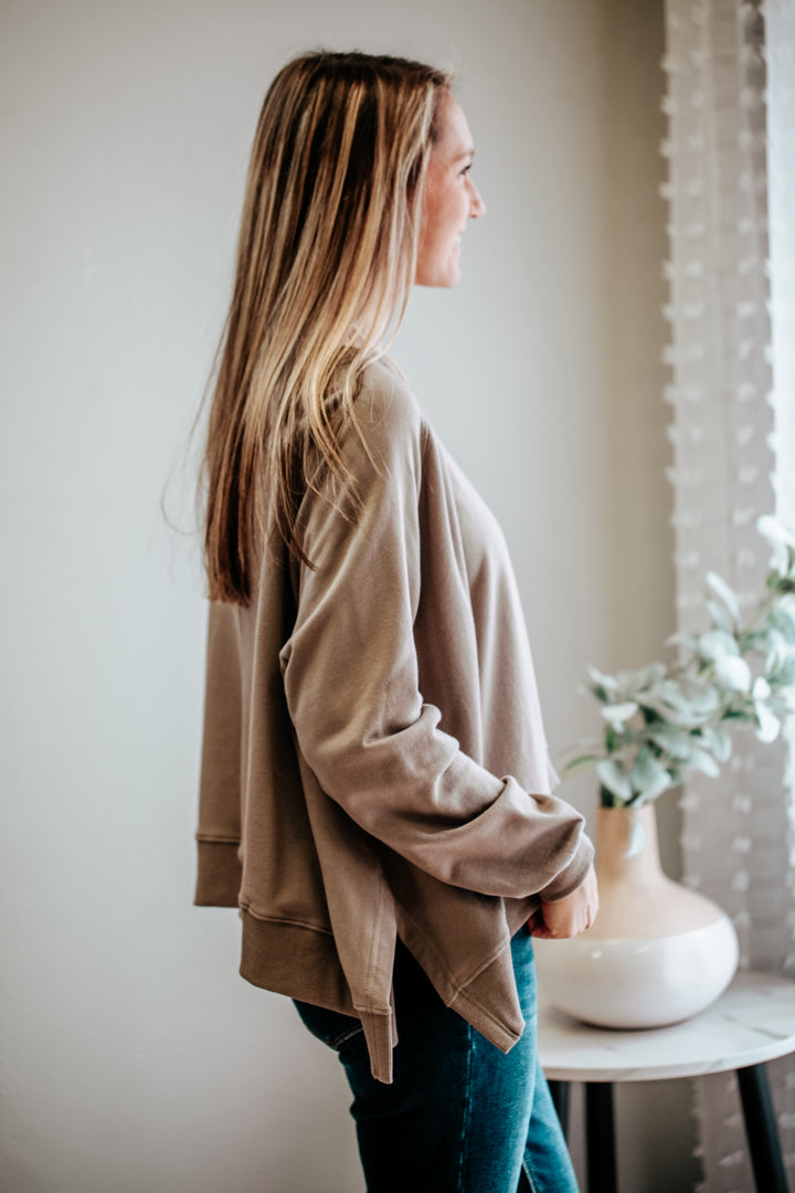 Oversized Boxy Pullover