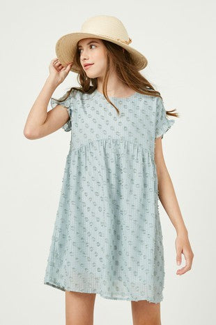 Girls' Swiss Dot Dress