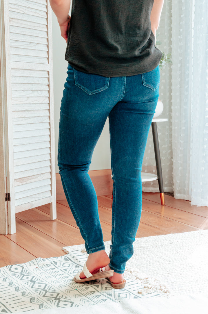 Ankle High Rise Skinny